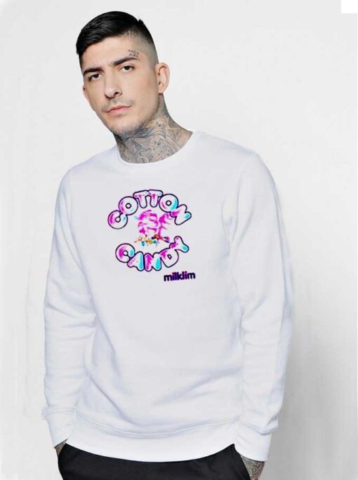 Milklim Cotton Candy Sweet Logo Sweatshirt