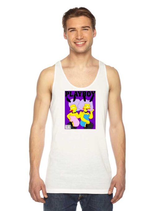 Playboy The Simpsons Bunny Girl Tank Top