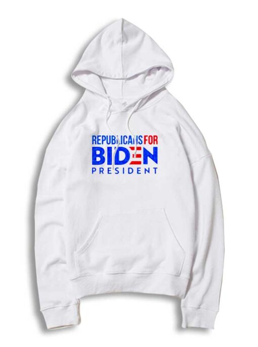 Republicans For Biden President America Hoodie