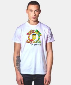 Simpsons Rasta Dude Bart Marley In Jamaica T Shirt