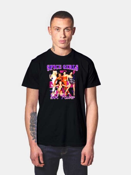 Spice Girls Girl Power Vintage T Shirt