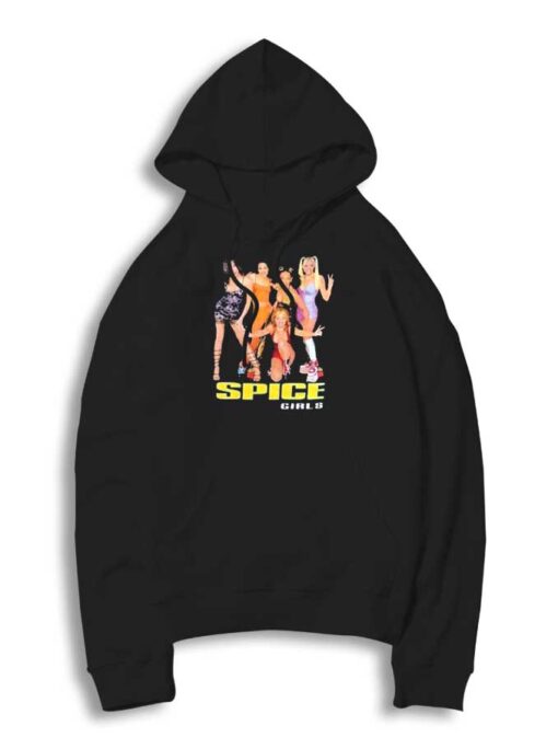 Spice Girls Vintage Girlband Pose Hoodie