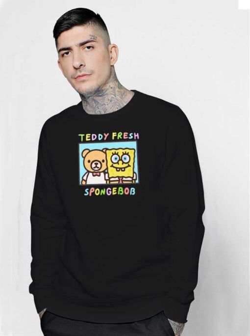 Teddy Fresh Spongebob Squarepants Photo Sweatshirt