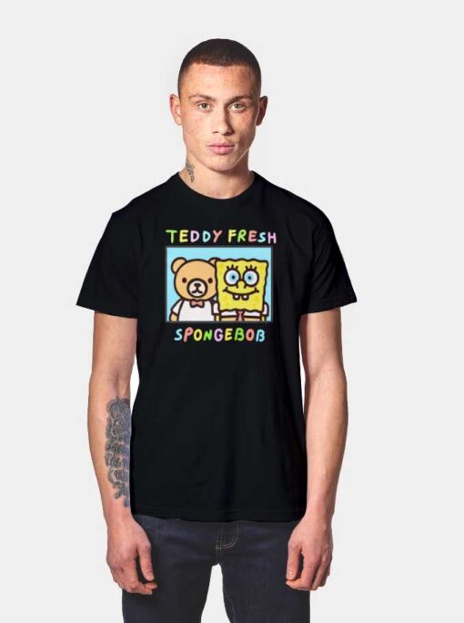 Teddy Fresh Spongebob Squarepants Photo T Shirt