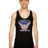 Trump Pray for 45 America Eagle Tank Top