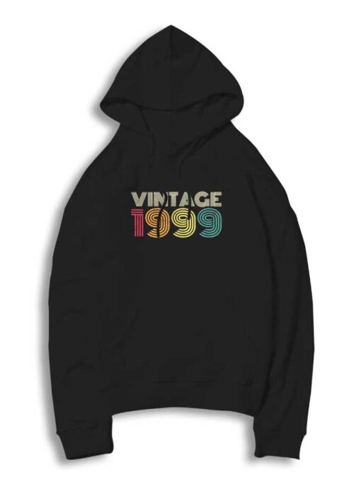 Vintage 1999 Year Spiral Logo Hoodie