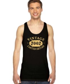 Vintage 2002 Limited Edition Badge Tank Top