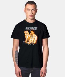 Vintage Elvis Presley Memorial LED Logo T Shirt