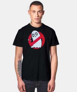 Vintage Ghostbusters Emo Banned Sign T Shirt