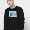 Vintage Teletubbies Characters Parody Sweatshirt