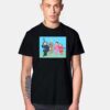 Vintage Teletubbies Characters Parody T Shirt