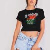 We're All In This Together Flaming Dump Crop Top Shirt