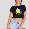 Adventure Time Lemongrab We Hate You Crop Top Shirt