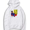 Basquiat Simpson Cartoon Painting Hoodie