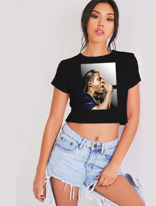 Best Rapper Alive WPAP Jay-Z Crop Top Shirt