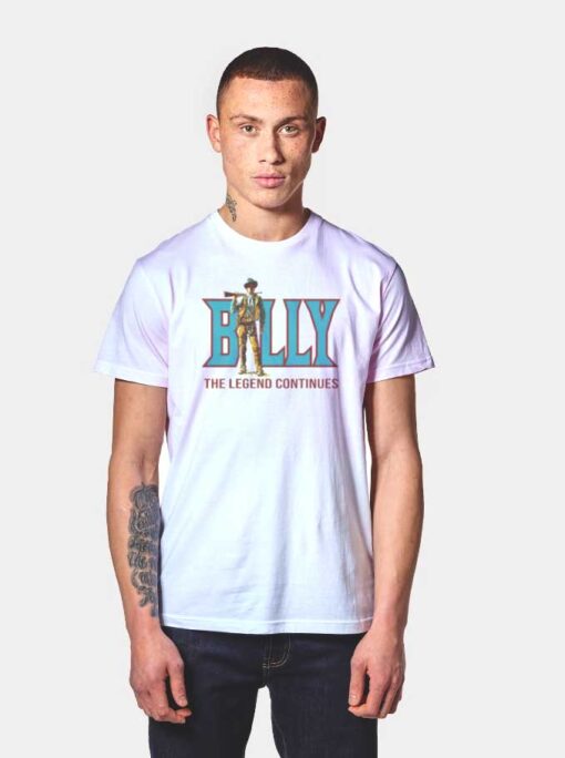 Billy The Kid Legend Continues T Shirt