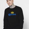 Classic Corona Logo Beer Sweatshirt