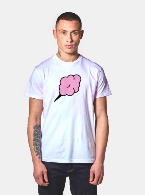 Classic Cotton Candy Logo T Shirt