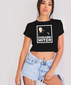 Cocaine Mitch Rich Parody Crop Top Shirt