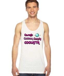 Cosmic Cotton Candy Coolatta Planet Tank Top