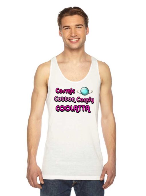 Cosmic Cotton Candy Coolatta Planet Tank Top