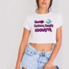 Cosmic Cotton Candy Coolatta Planet Crop Top Shirt