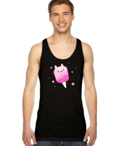 Cotton Candy Cats Shaped Candy Tank Top