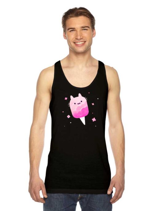 Cotton Candy Cats Shaped Candy Tank Top