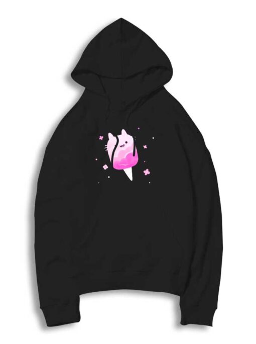 Cotton Candy Cats Shaped Candy Hoodie