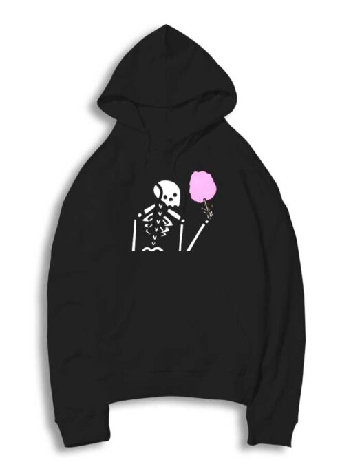 Cotton Candy Skeleton Festival Hoodie