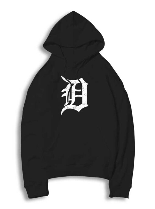 Detroit Word Classic Logo Hoodie