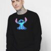 Disney Stitch Blue Monster Sweatshirt