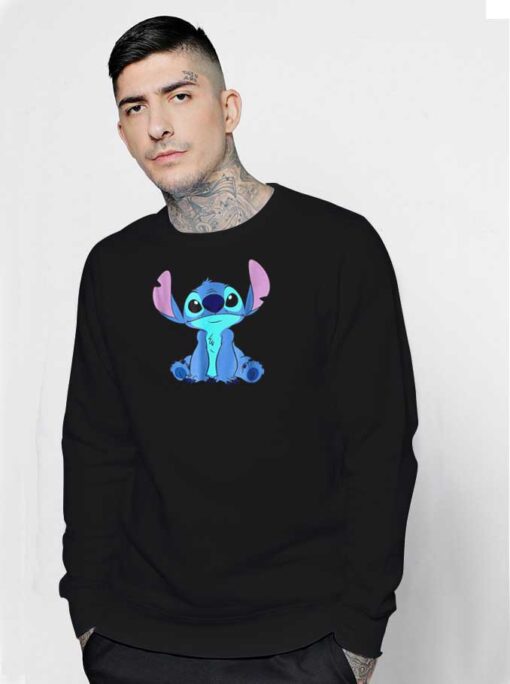 Disney Stitch Blue Monster Sweatshirt