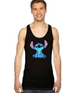 Disney Stitch Blue Monster Tank Top