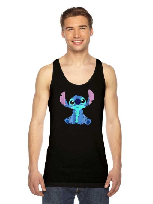 Disney Stitch Blue Monster Tank Top