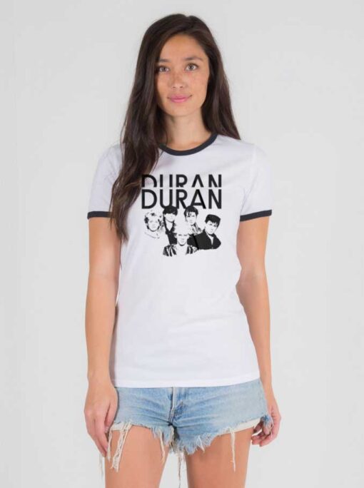 Duran Duran Band Vintage Ringer Tee