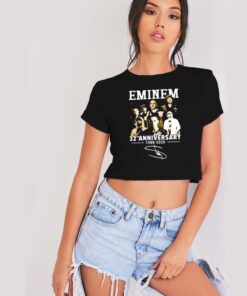 Eminem 32nd Anniversary 1988-2020 Crop Top Shirt