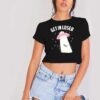 Get In Loser Alien UFO Crop Top Shirt