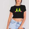 Grinch Hand Love Choose Kind Crop Top Shirt