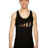 Hanna Barbera Evolution Cartoon Tank Top