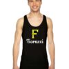 I Am F Fiorucci Logo Tank Top