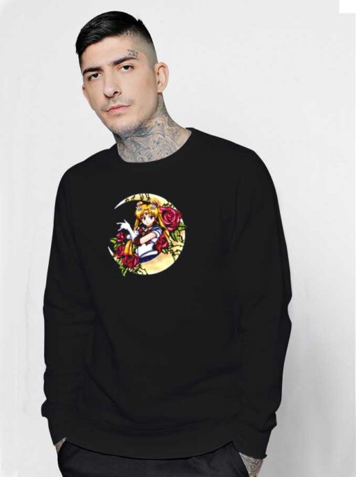 In the name of the moon Sailor Moon Sweatshirt