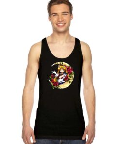 In the name of the moon Sailor Moon Tank Top