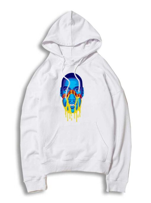 Jay-Z Grungy Melting Face Slime Hoodie