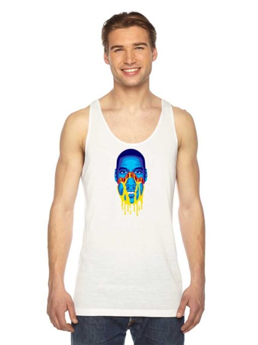 Jay-Z Grungy Melting Face Slime Tank Top