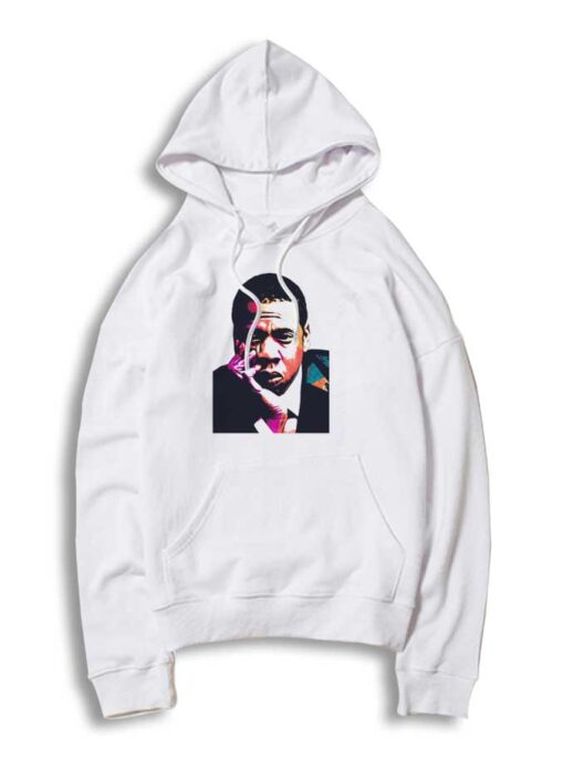 Jay-Z Hand On Cheek Photo Hoodie