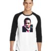 Jay-Z Hand On Cheek Photo Raglan Tee