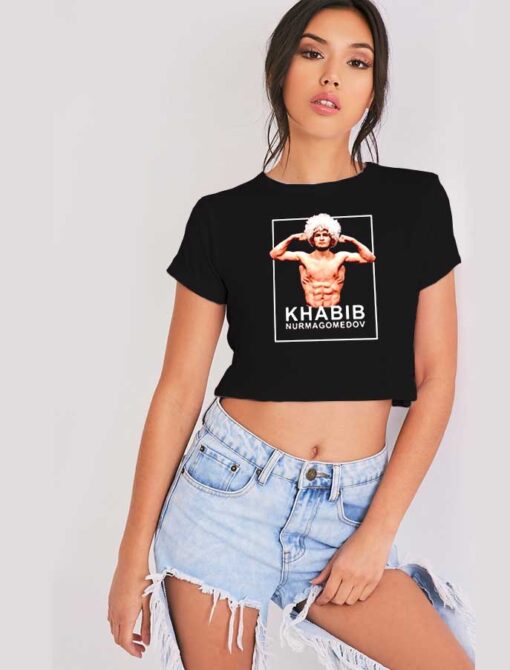 Khabib Nurmagomedov UFC Fighter Goat Crop Top Shirt