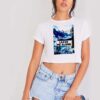 Leave Me Alone Mountain Save Planet Crop Top Shirt