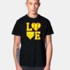 Love Softball Baseball Quote T Shirt